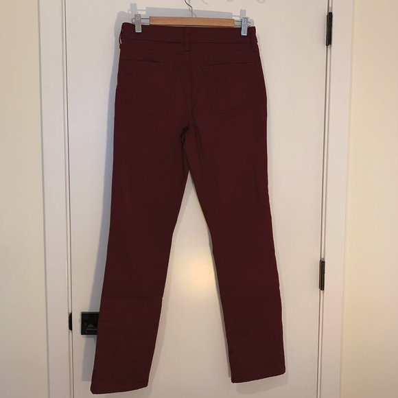 5 Pocket Casual Pants - Straight Leg - raspberry/burgundy - Picture 2 of 6